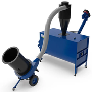 Amestecator orizontal VIHR-2000 cu tocator de baloti DR-500