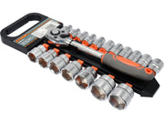 SET TUBULARE + ANTRENOR 19 BUC, 1/2'' STHOR 58634