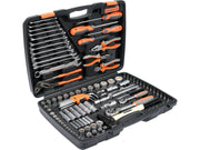 TRUSĂ TUBULARE 1/2''-1/4'', 122 PIESE STHOR 58690