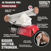 Servetele umede PowerScrub, UltraGrime 5920, 38 cm x 25 cm, 80 de bucati reciclabile