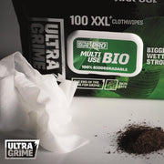 Servetele umede Bio Multiuse, UltraGrime 5940, 38 cm x 25 cm, 100 de bucati reciclabile
