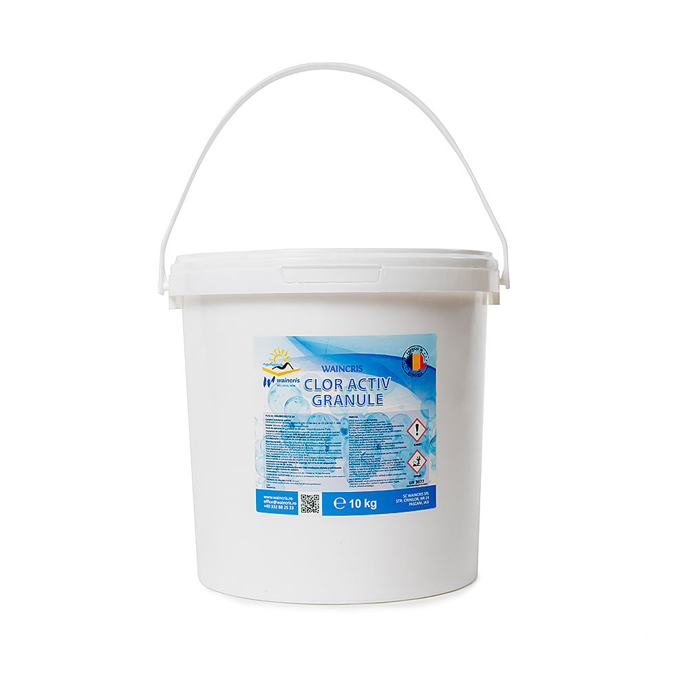 Clor activ granule piscine Waincris 10kg