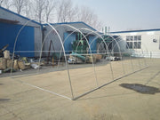 Solar de grădină 10x3x2.5m, polietilenă 240 g/m2, rezistentă la UV, țeavă 26 * 1.2mm
