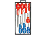 SET 8 ȘURUBELNIȚE HI-TEC DREPTE + CRUCE VOREL 61590