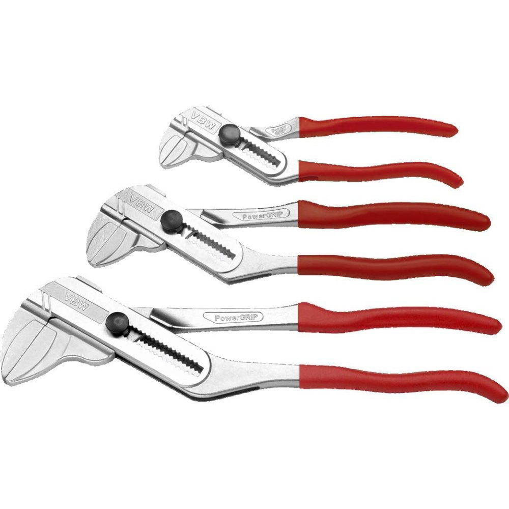 Set de chei pentru tevi PowerGRIP 1x180305; 1x180310; 1x180315