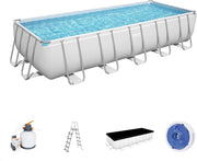 Piscina supraterana Bestway Power Steel 640 cm x 274 cm x 132 cm cod 5612B