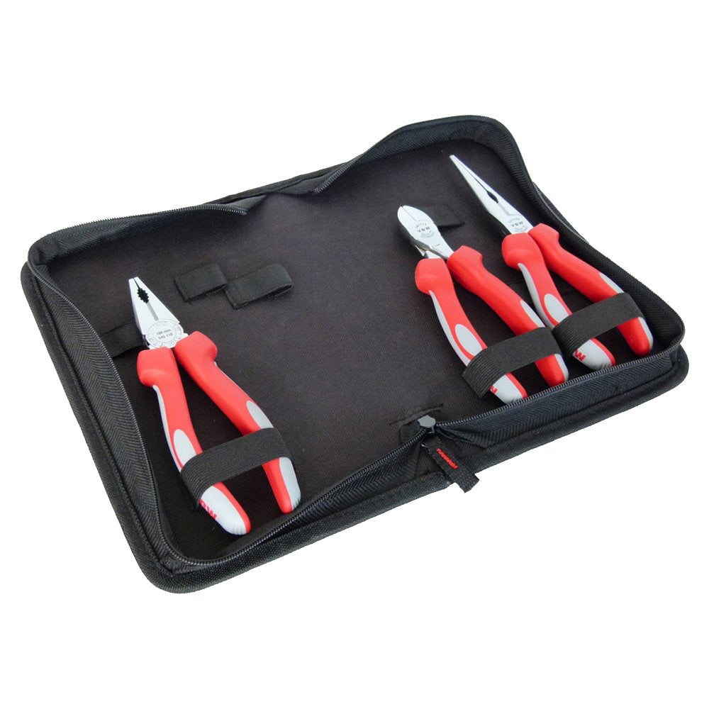 Cumpara acum Set de 3 clesti VBW intr-un portofel din material de calitate de la Mesterul Minune