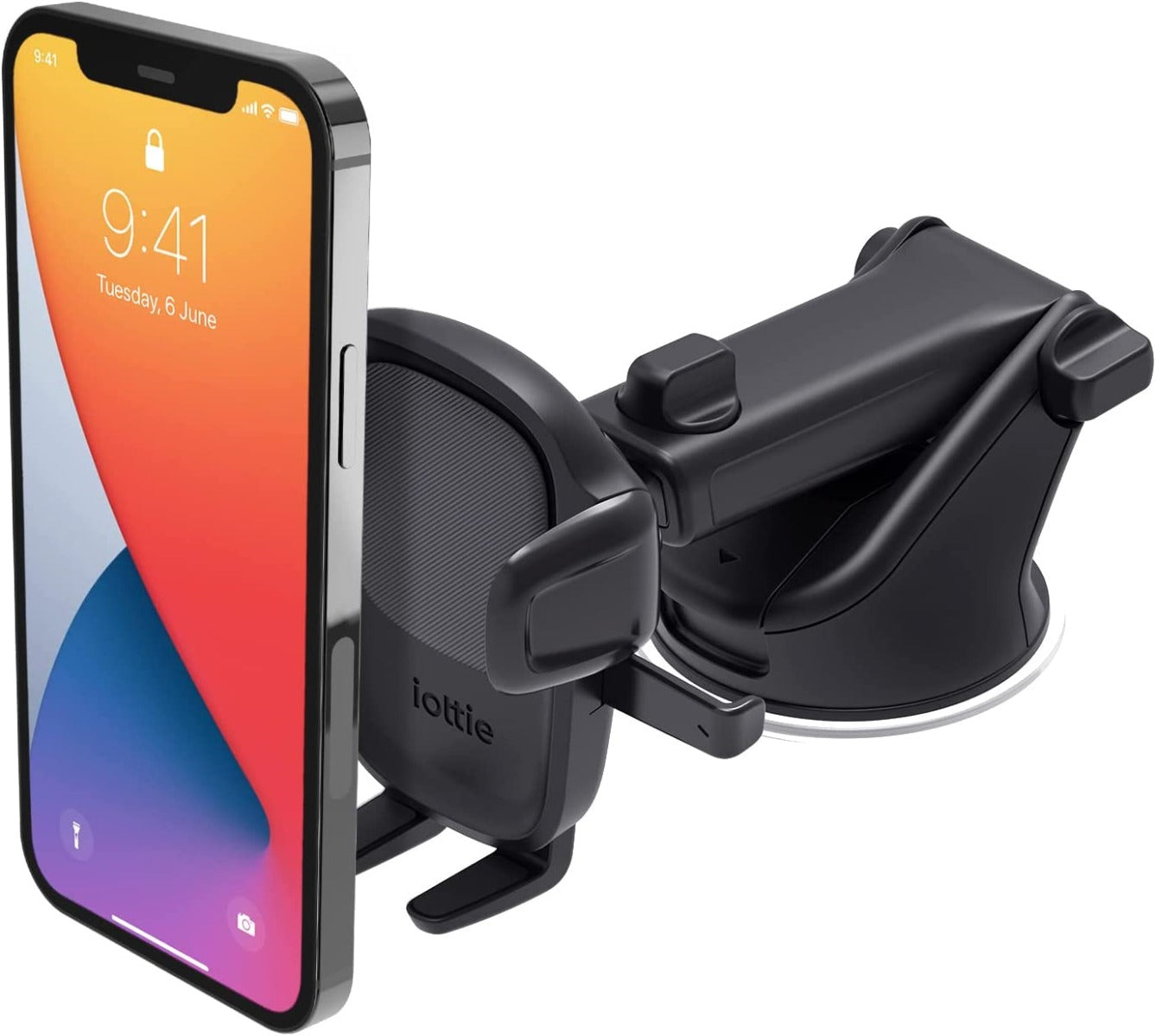 Cumpara Suport auto universal iOttie Easy One Touch 5 Dash / Windshield Mount Negru de la Mesterul Minune