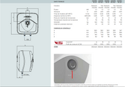 PRODUS RESIGILAT, NOU, FARA AMBALAJ !! (7005) Boiler electric Ariston