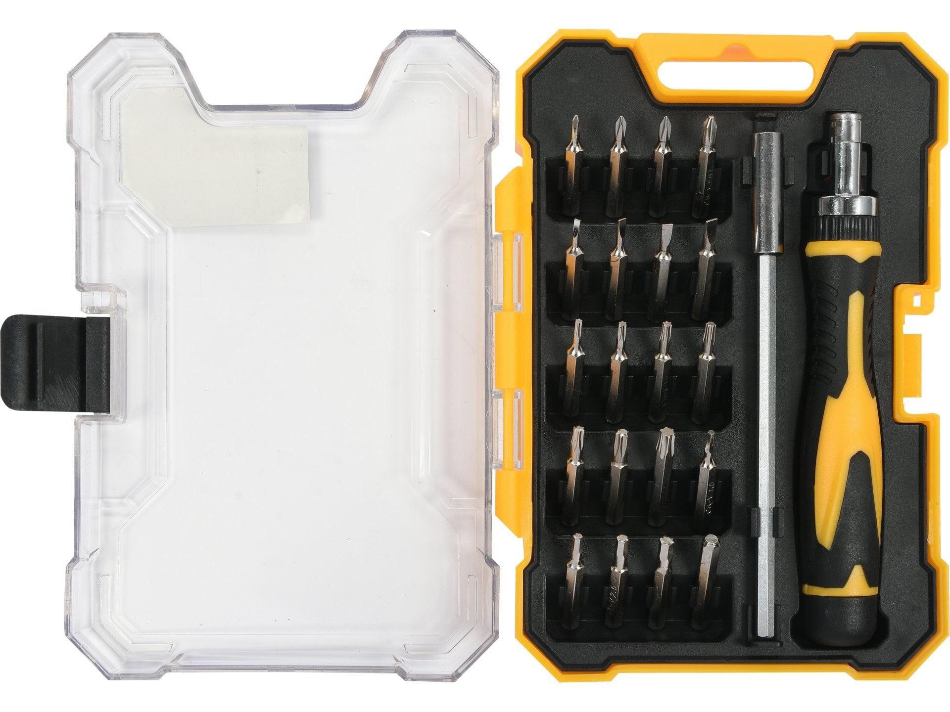 SET ȘURUBELNIȚĂ CU BIȚI, 22 BUC VOREL 64402