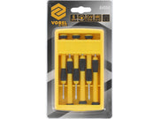 TRUSĂ 6 ȘURUBELNIȚE MECANICĂ FINĂ CR-V T VOREL 64554