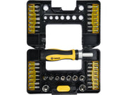 TRUSĂ TUBULARE ȘI BIȚI, 38 BUC VOREL 65023