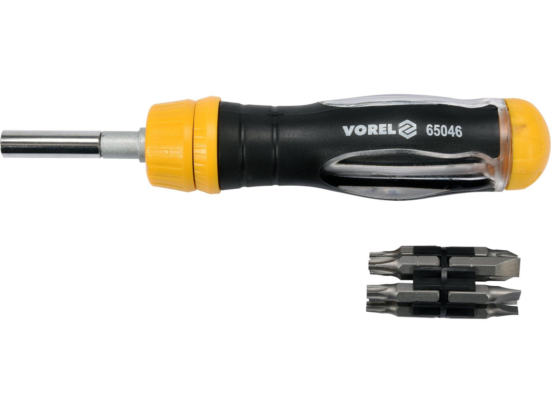 ȘURUBELNIȚĂ TELESCOPICĂ CU BIȚI, 13 BUC VOREL 65046