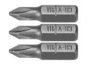 SET 3 BIȚI 1/4'' PH1X25MM STHOR 65452