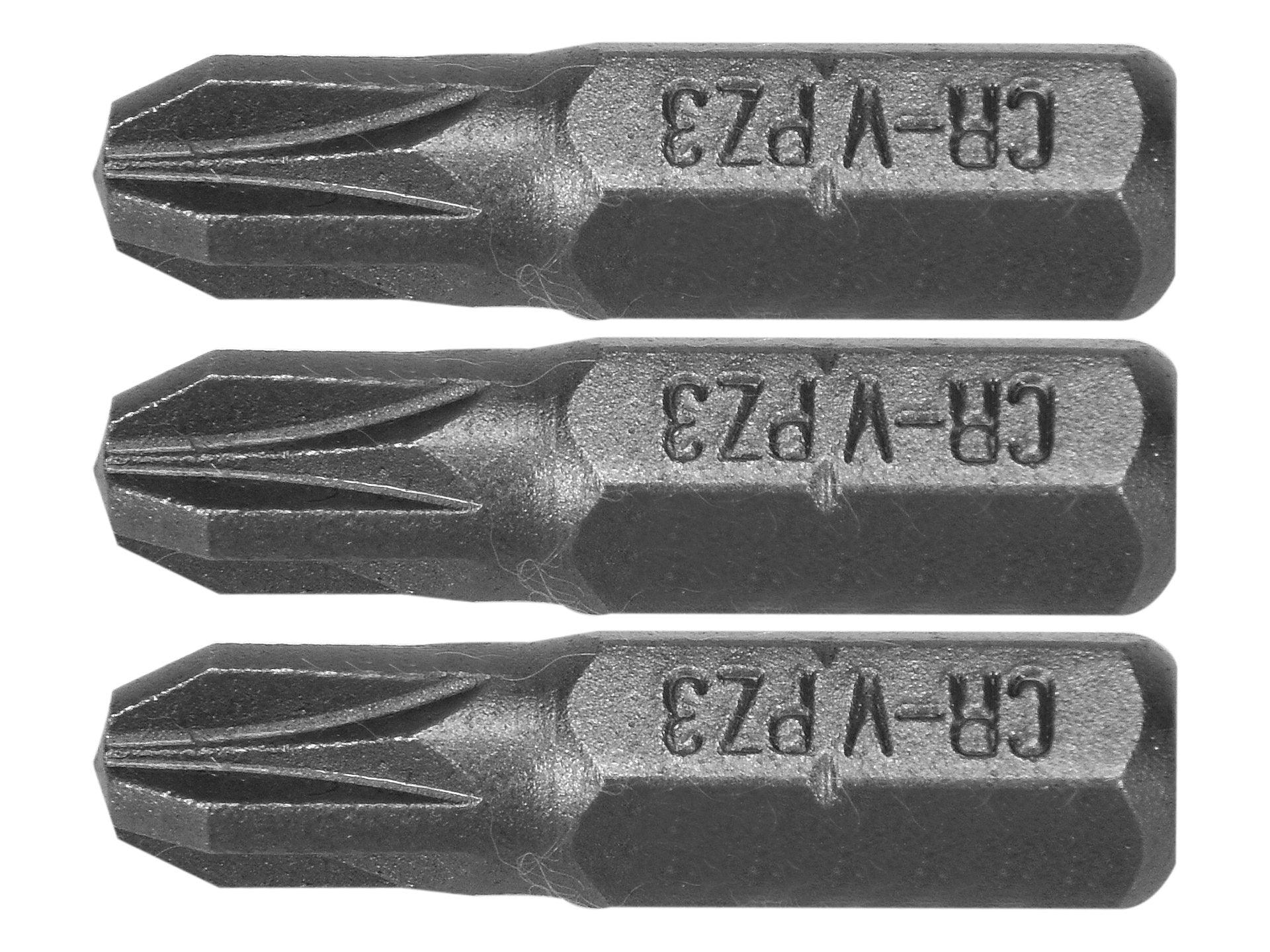 SET 3 BIȚI 1/4'' PZ3X25MM STHOR 65472