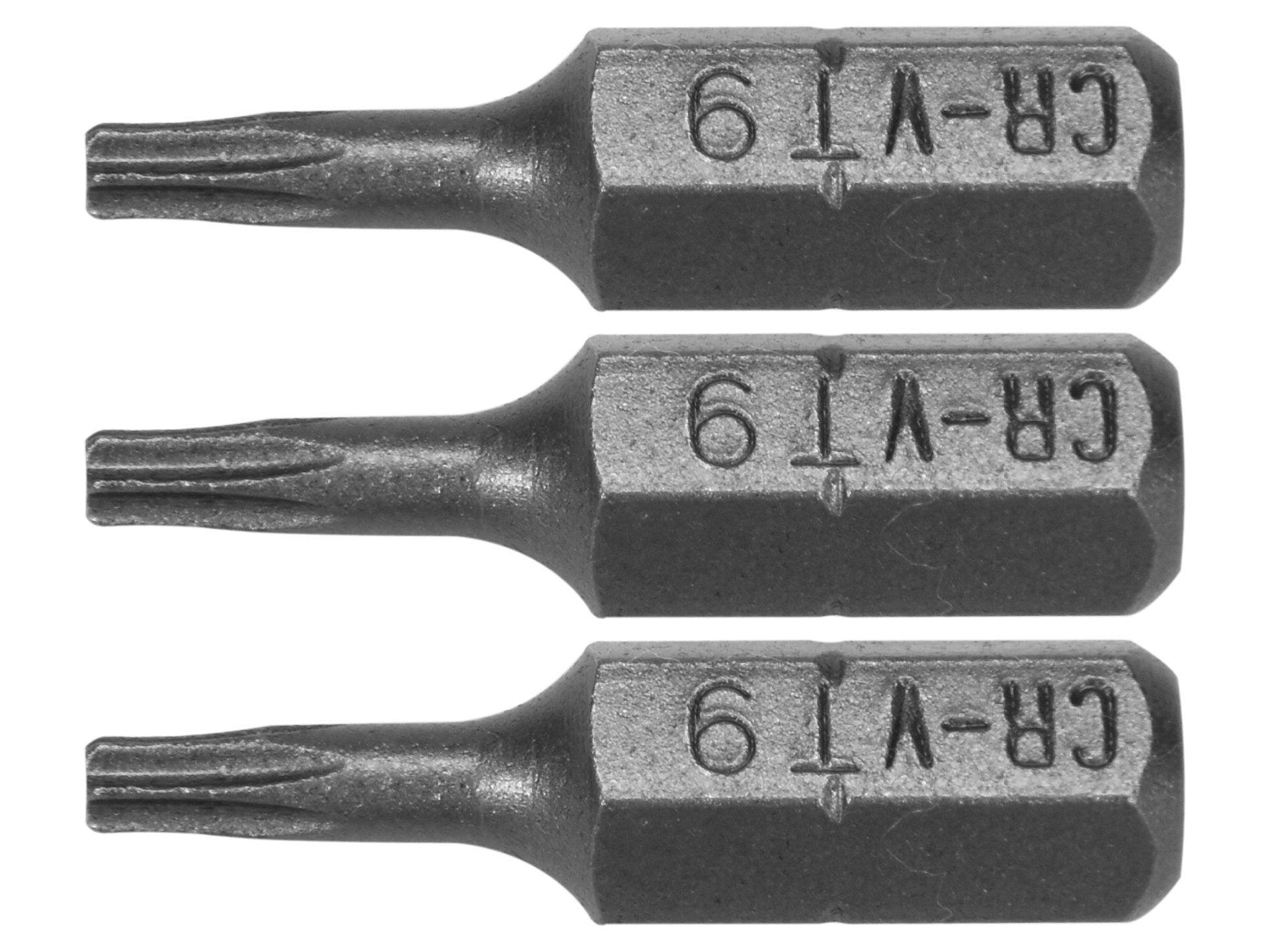 SET 3 BIȚI TORX 1/4'' T9X25MM STHOR 65491