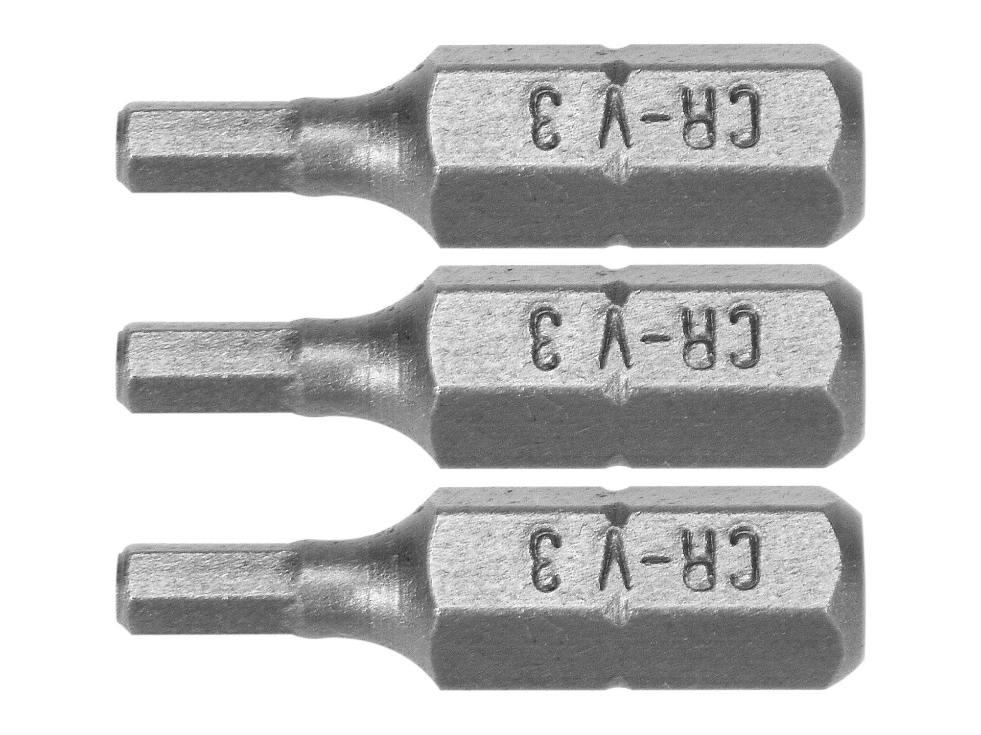 SET 3 BIȚI TORX 1/4'' H3X25MM STHOR 65501