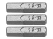 SET 3 BIȚI TORX 1/4'' H6X25MM STHOR 65504