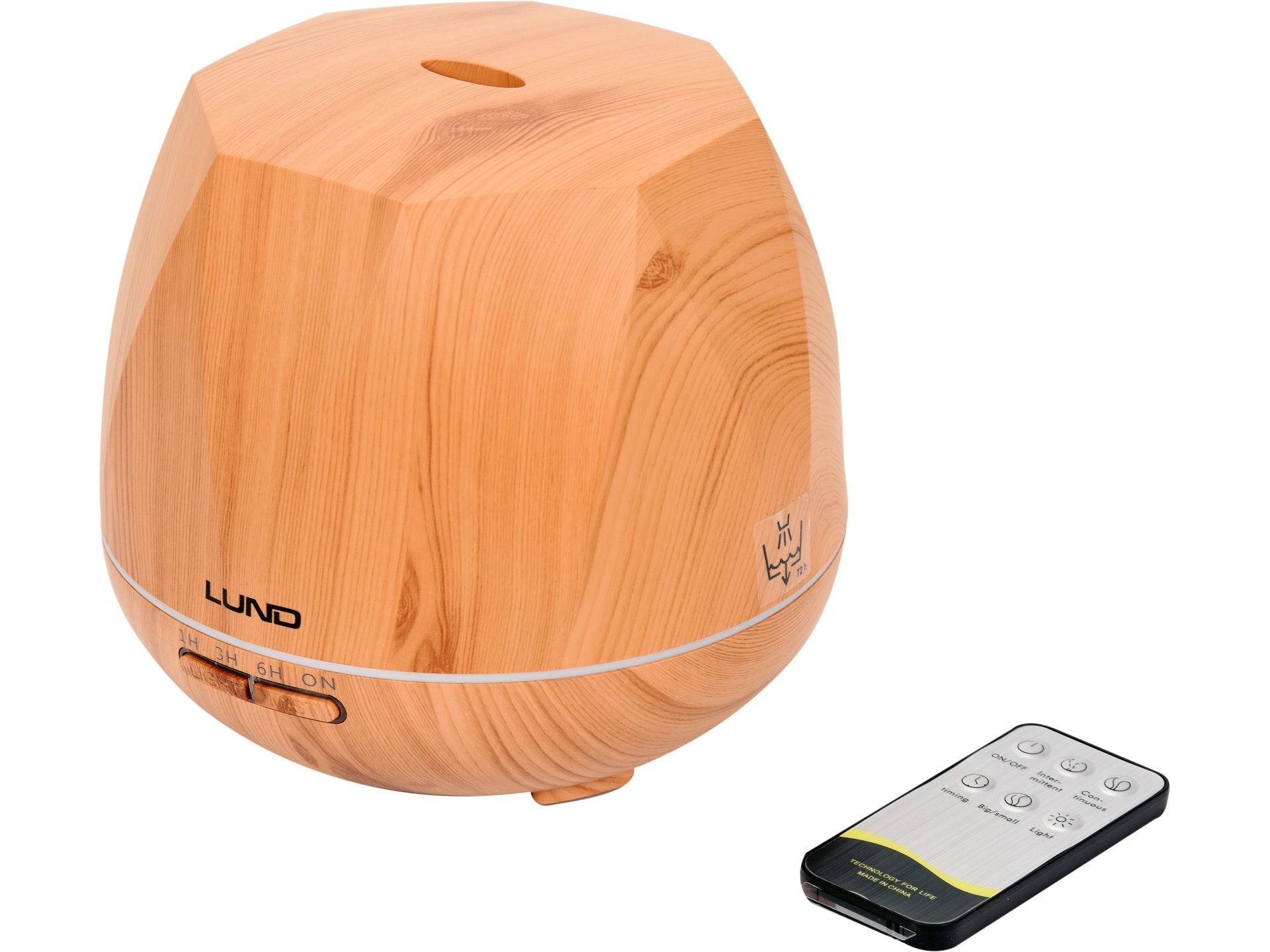 DIFUZOR AROMATERAPIE 500ML, 12W, TELECOMANDĂ LUND 66903