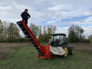 Tocator de crengi AM-200 PTO-K PRO (la tractor), cu banda de transportare , ∅ max. 200 mm