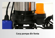 Pompa submersibila Wasserkonig PSI17, particule max. 25 mm, putere