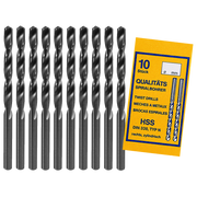 Set 10 burghie HSS, DIN 338, 0.5mm
