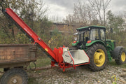 Tocator de crengi AM-200 PTO-K PRO (la tractor), cu banda de transportare , ∅ max. 200 mm