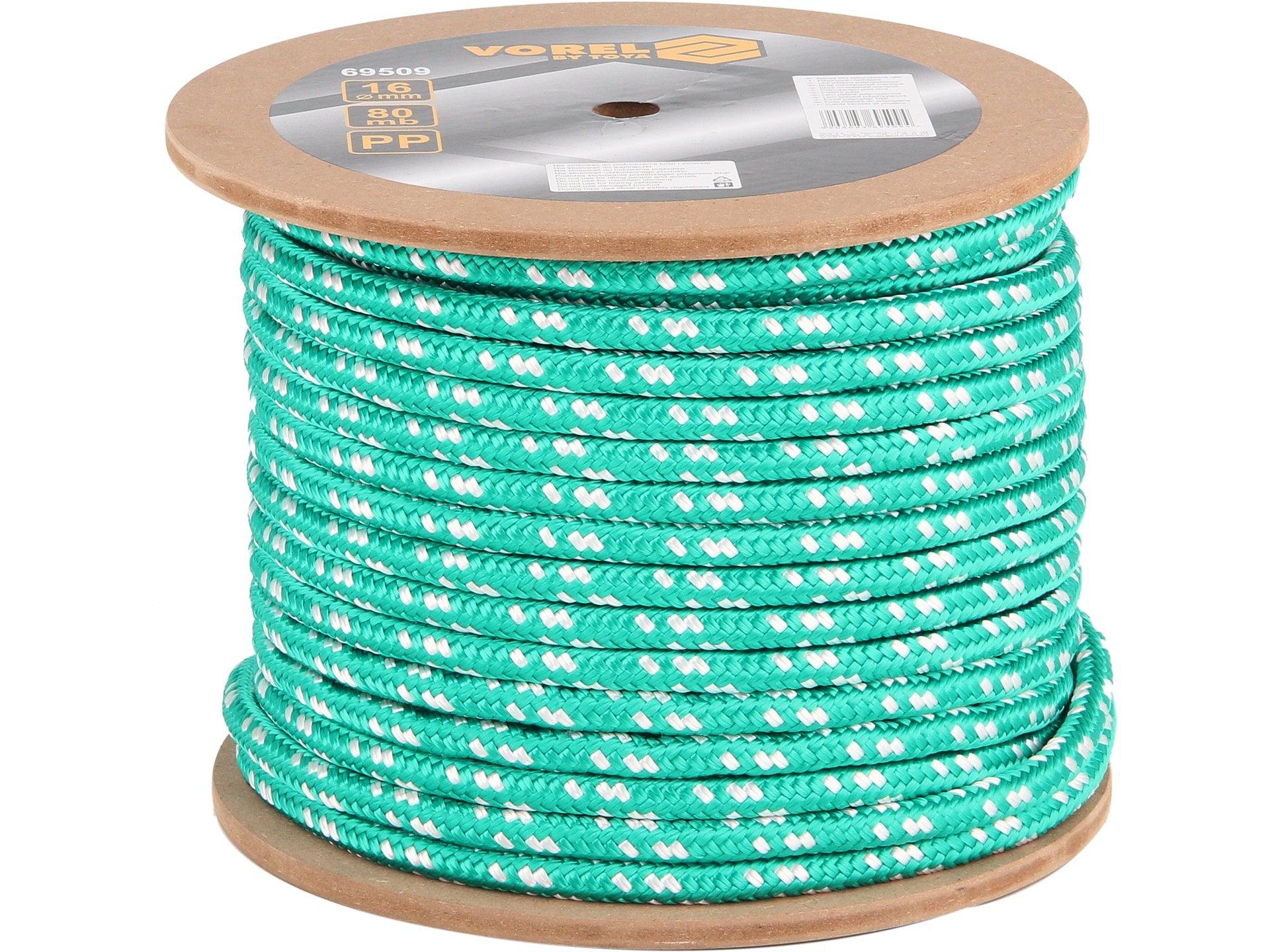 CORDELINĂ ÎMPLETITĂ PP 16MM, 80M VOREL 69509