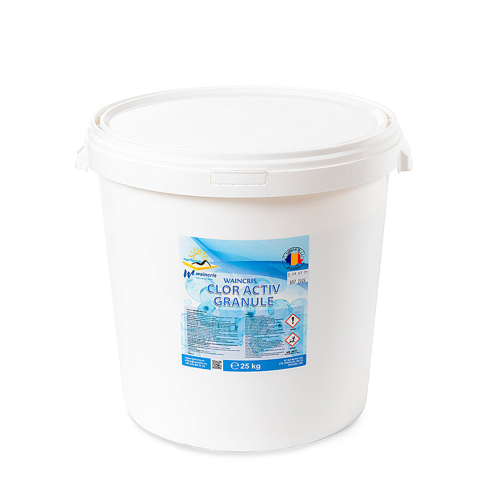 Clor activ granule piscine Waincris 25kg