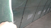 Solar de grădină 10x3x2.5m, polietilenă 240 g/m2, rezistentă la UV, țeavă 26 * 1.2mm