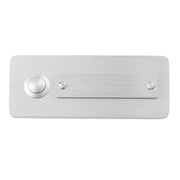 Heidemann 70121, buton sonerie Berlin Stainless V4a, 24 V/1 A, 108 x 45 x 4mm