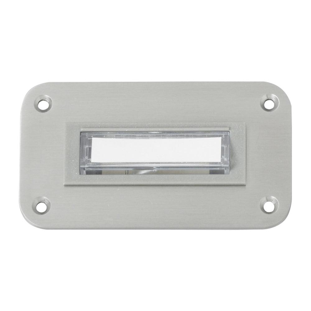 Heidemann 70142, buton sonerie cu led, Potsdam, 24 V/1 A, 90 x 50 x 4mm