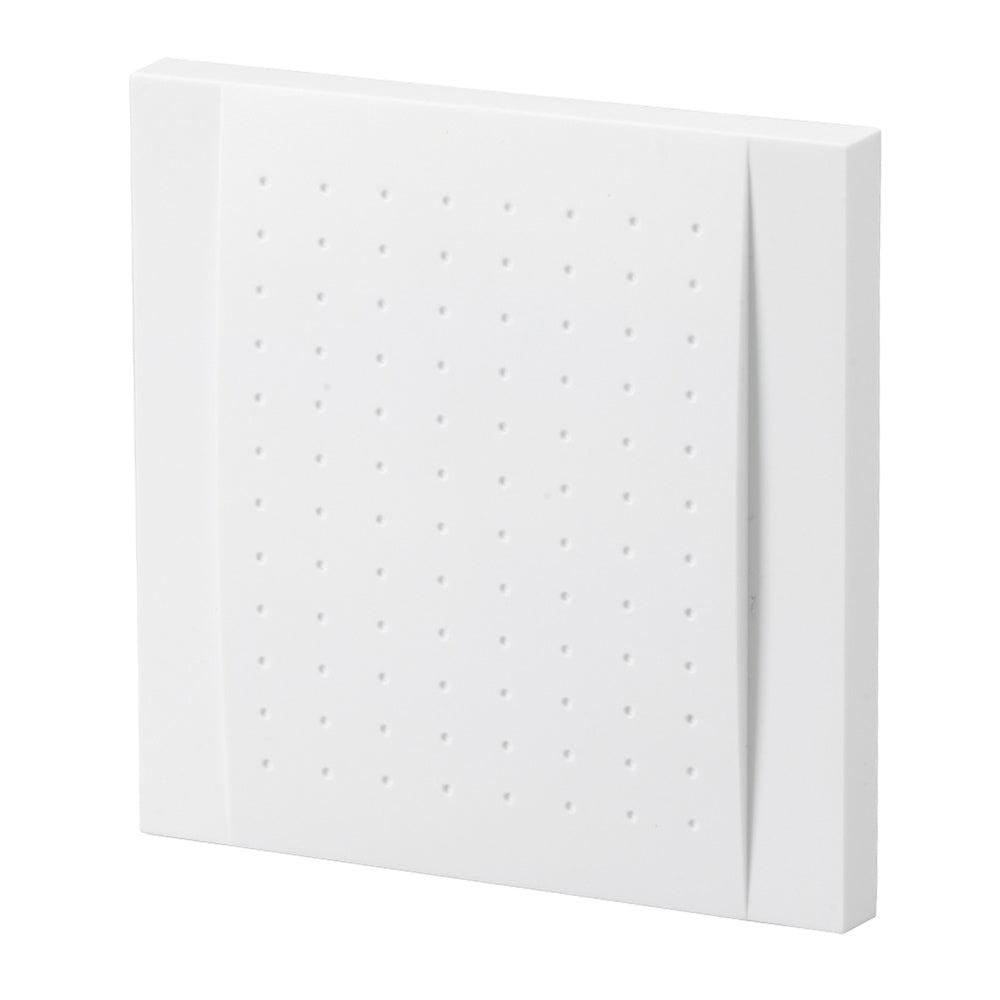 Heidemann 70218, sonerie Melody reinweiss cu tonuri multiple, 130 x 130 x 32mm, 85 dBA