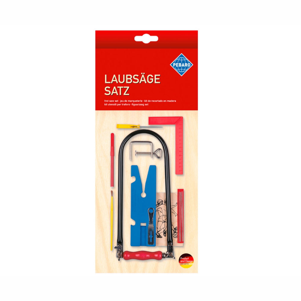 Pebaro 703P, Set traforaj + sablon din placaj si masa de taiat cu locas de fixare