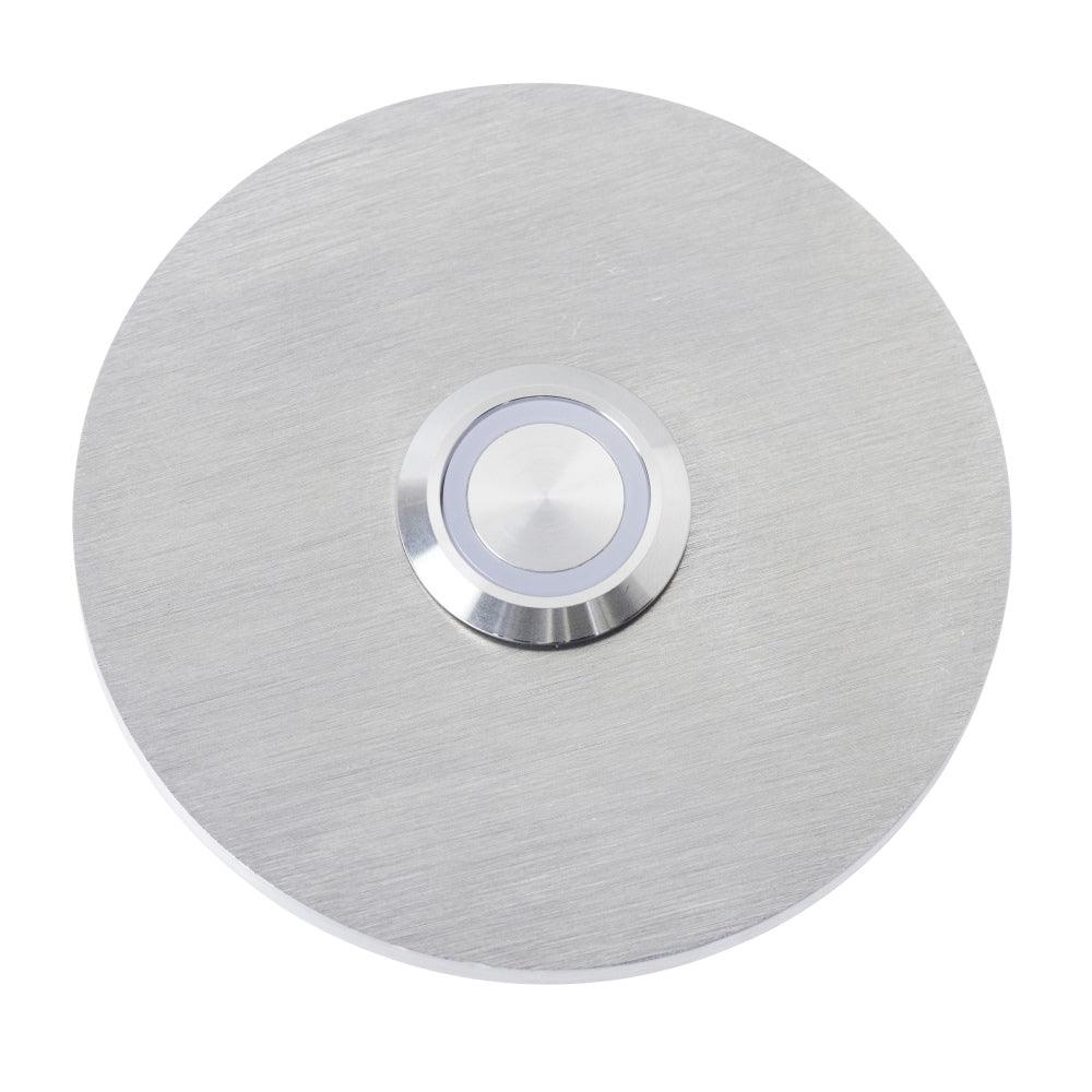 Heidemann 70534, buton sonerie Ruegen, oval, 24V / 1A, 70mm x 4mm