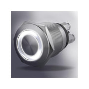 Heidemann 70534, buton sonerie Ruegen, oval, 24V / 1A, 70mm x 4mm