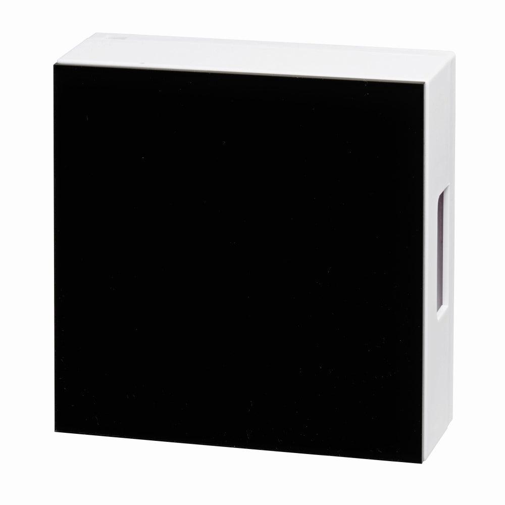 Heidemann 70550, sonerie 465 acryl-black, 118 x 118 x 47mm, 83 dBA