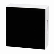 Heidemann 70550, sonerie 465 acryl-black, 118 x 118 x 47mm, 83 dBA