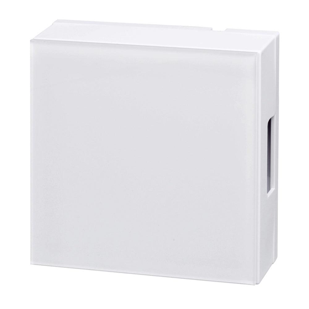 Heidemann 70551, sonerie 465 acryl-white, 118 x 118 x 47mm, 83 dBA