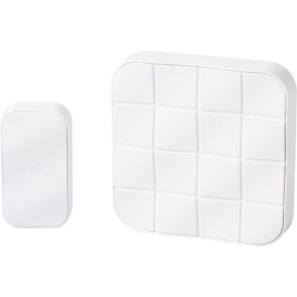 Heidemann 70707, sonerie wireless Base II, raza maxima 75m, 30 x 110 x 110 mm, 80dBA