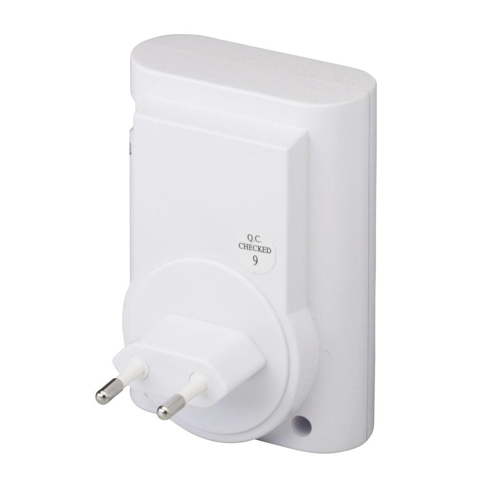 Heidemann 70801, set sonerie fara fir HX Plug-in, raza de actiune 100m, 433 MHz, 82 dBa