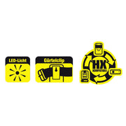 Heidemann 70804, set sonerie fara fir HX Duo, raza de actiune 100m, 433 MHz, 88 dBa