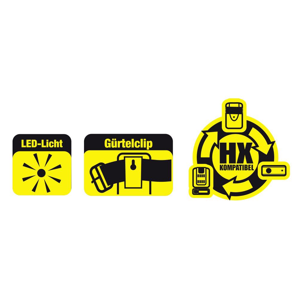 Heidemann 70805, set sonerie fara fir HX Walk, raza de actiune 100m, 433 MHz, 83 dBa