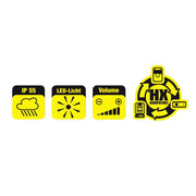 Heidemann 70821 set sonerie fara fir HX Style, raza de actiune 150m, 88 dBa