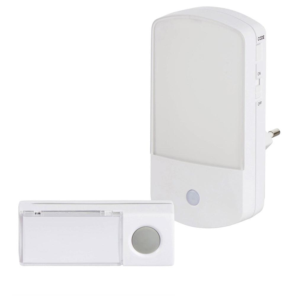 Heidemann 70828 set sonerie fara fir HX Nightlight 230 V, raza de actiune 150m, 85 dBa