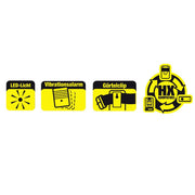 Heidemann 70870, receptor radio sonerie HX Ice, 433 MHz, 88 dBa