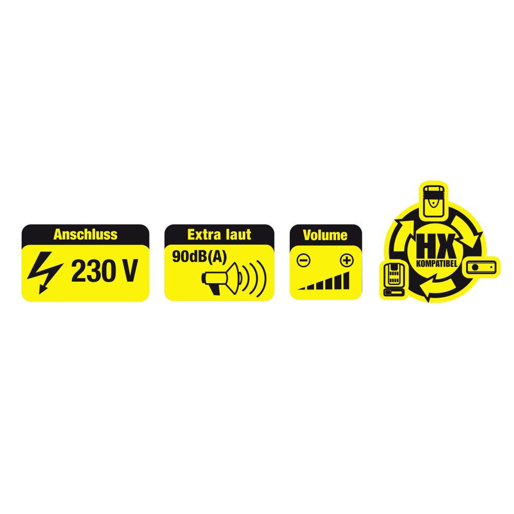 Heidemann 70871, receptor radio sonerie HX Curve, 433 MHz, 83 dBa