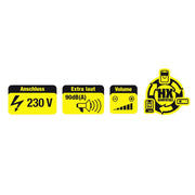 Heidemann 70871, receptor radio sonerie HX Curve, 433 MHz, 83 dBa