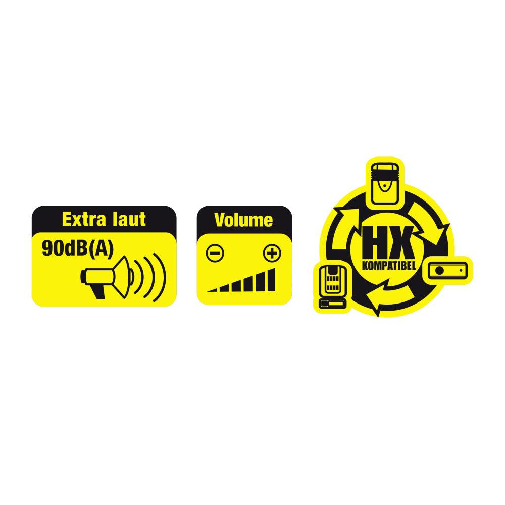 Heidemann 70872, receptor radio sonerie HX Square, 433 MHz, 83 dBa
