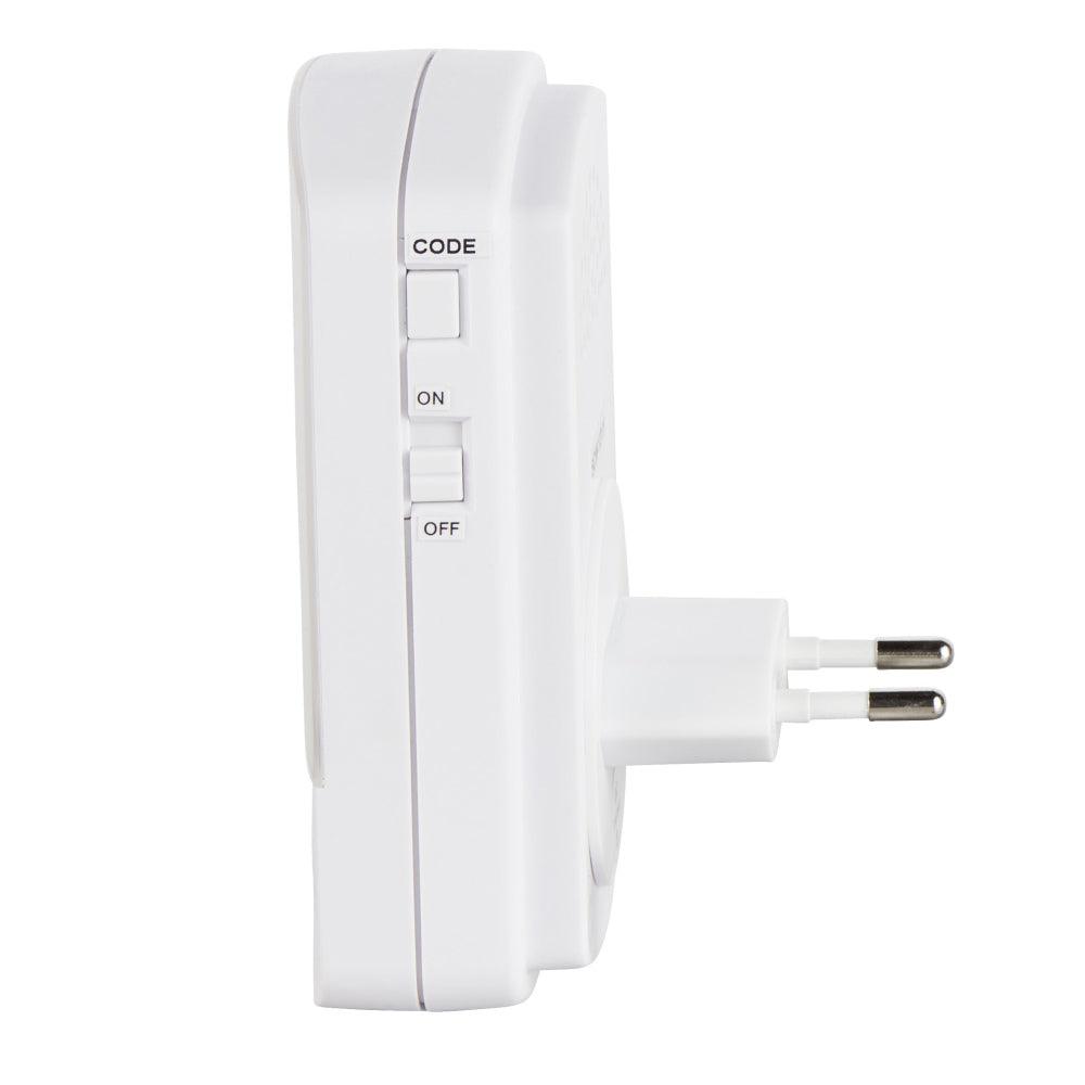 Heidemann 70878, receptor radio sonerie HX Nightlight 230 V, 433 MHz, 85 dBa